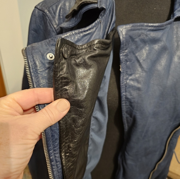 Bano eeMee Leather Moto Jacket - Picture 8 of 14